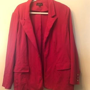 Lane Bryant blazer in hot pink
